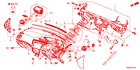 PANNEAU D'INSTRUMENT (RH) pour Honda CIVIC TOURER DIESEL 1.6 EXGT 5 Portes 6 vitesses manuelles 2015