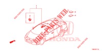 FAISCEAU DES FILS (6) (RH) pour Honda CIVIC TOURER DIESEL 1.6 S 5 Portes 6 vitesses manuelles 2015
