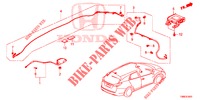 ANTENNE (RH) pour Honda CIVIC TOURER DIESEL 1.6 SE 5 Portes 6 vitesses manuelles 2015