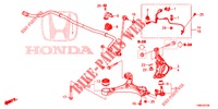 ARTICULATION AVANT pour Honda CIVIC TOURER DIESEL 1.6 SE 5 Portes 6 vitesses manuelles 2015
