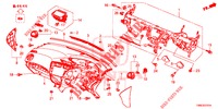 PANNEAU D'INSTRUMENT (RH) pour Honda CIVIC TOURER DIESEL 1.6 SE 5 Portes 6 vitesses manuelles 2015