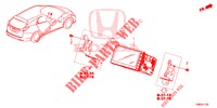 SYSTEME DE NAVIGATION pour Honda CIVIC TOURER DIESEL 1.6 SE 5 Portes 6 vitesses manuelles 2015