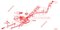 TUYAU DE REMPLISSAGE DE CARBURANT (DIESEL) pour Honda CIVIC TOURER DIESEL 1.6 SE 5 Portes 6 vitesses manuelles 2015