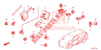 CAPTEUR DE STATIONNEMENT pour Honda CIVIC TOURER DIESEL 1.6 ES 5 Portes 6 vitesses manuelles 2016