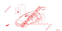 FAISCEAU DES FILS (6) (RH) pour Honda CIVIC TOURER DIESEL 1.6 ES 5 Portes 6 vitesses manuelles 2016