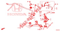 ARTICULATION AVANT pour Honda CIVIC TOURER DIESEL 1.6 ES 5 Portes 6 vitesses manuelles 2017