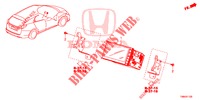 SYSTEME DE NAVIGATION pour Honda CIVIC TOURER DIESEL 1.6 ES 5 Portes 6 vitesses manuelles 2017