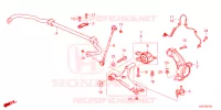 ARTICULATION AVANT pour Honda ACCORD LX KUWAIT 4 Portes full automatique 2023