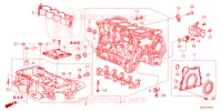BLOC CYLINDRES/CARTER D'HUILE pour Honda ACCORD LX KUWAIT 4 Portes full automatique 2023