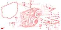 COMPOSANTS CARTER BOITE  VITESSES pour Honda ACCORD LX KUWAIT 4 Portes full automatique 2023