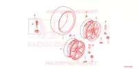 PNEU/DISQUES DE ROUES pour Honda ACCORD LX KUWAIT 4 Portes full automatique 2023