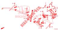 ARTICULATION AVANT/BRAS INFERIEUR AVANT pour Honda CR-V HYBRID 2.0 BASE 5 Portes Electronique CVT 2020