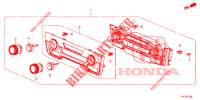 COMMANDE CLIMATISATION   AUTO (1) pour Honda CR-V HYBRID 2.0 BASE 5 Portes Electronique CVT 2020