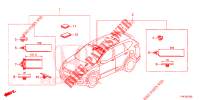 FAISCEAU DES FILS (4) (LH) pour Honda CR-V HYBRID 2.0 BASE 5 Portes Electronique CVT 2020