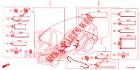 FAISCEAU DES FILS (7) pour Honda CR-V HYBRID 2.0 BASE 5 Portes Electronique CVT 2020