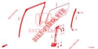 FENETRES PORTES ARRIERE/REGULATEUR pour Honda CR-V HYBRID 2.0 BASE 5 Portes Electronique CVT 2020
