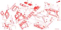 GARNITURE D'INSTRUMENT (COTE DE PASSAGER) (LH) pour Honda CR-V HYBRID 2.0 BASE 5 Portes Electronique CVT 2020