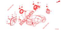 HAUT PARLEUR pour Honda CR-V HYBRID 2.0 BASE 5 Portes Electronique CVT 2020