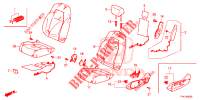 SIEGE AVANT (G.) pour Honda CR-V HYBRID 2.0 BASE 5 Portes Electronique CVT 2020